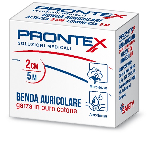 BENDA PRONTEX AURICOLARE 1X5CM