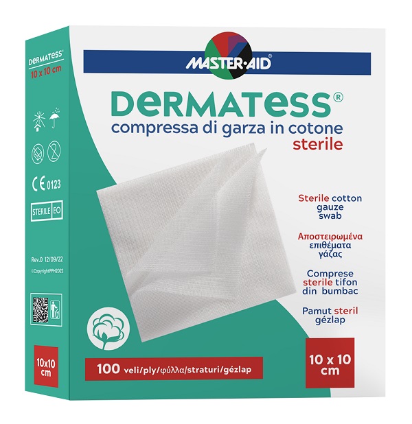 M-AID DERMATESS COT GARZA10X10
