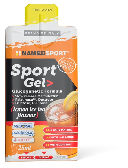 SPORT GEL LEMON ICE TEA 25ML