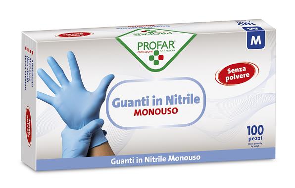 PROFAR GUANTO NITR S/POLVERE M