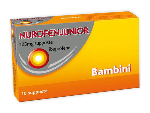 NUROFENJUNIOR*10SUPP 125MG