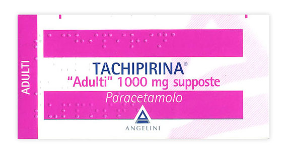 TACHIPIRINA*AD 10SUPP 1000MG TACHIPIRINA*AD 10SUPP 1000MG