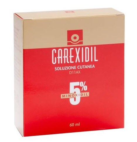 CAREXIDIL*SOLUZ CUT 60ML 5% CAREXIDIL*SOLUZ CUT 60ML 5%