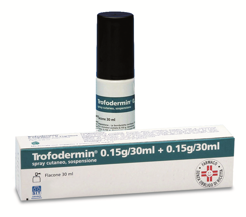 TROFODERMIN*SPR CUT 30ML 5%+5% TROFODERMIN*SPR CUT 30ML 5%+5%