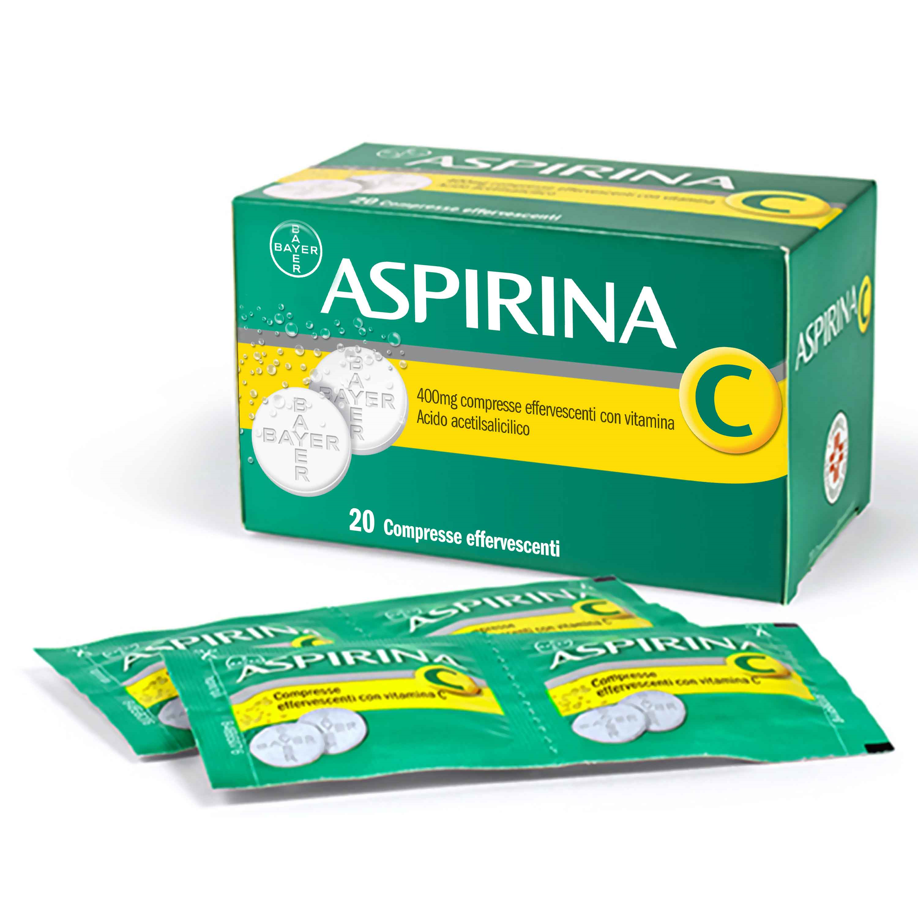 ASPIRINA C*20CPR EFF 400+240MG ASPIRINA C*20CPR EFF 400+240MG