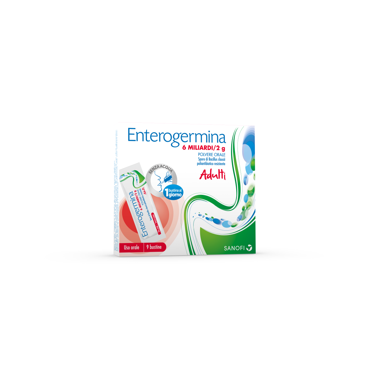 ENTEROGERMINA*OS 9BS 6MLD/2G ENTEROGERMINA*OS 9BS 6MLD/2G