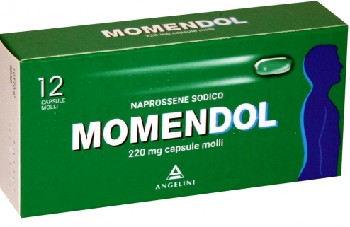 MOMENDOL*12CPS MOLLI 220MG MOMENDOL*12CPS MOLLI 220MG