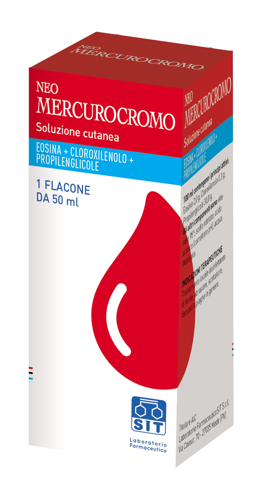 NEOMERCUROCROMO*SOLUZ FL 50ML NEOMERCUROCROMO*SOLUZ FL 50ML