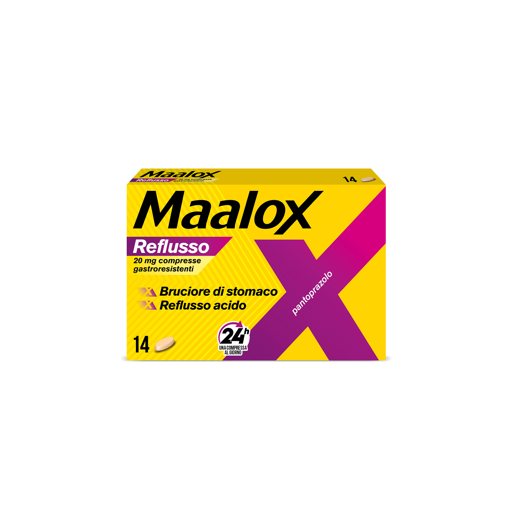 MAALOX REFLUSSO*14CPR 20MG MAALOX REFLUSSO*14CPR 20MG