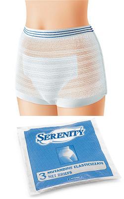 SERENITY MUTANDINA RETE L 3PZ SERENITY MUTANDINA RETE L 3PZ
