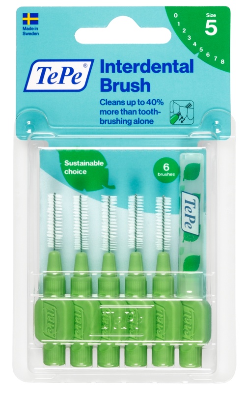 TEPE SCOVOLINO VERDE 0,8MM 6PZ TEPE SCOVOLINO VERDE 0,8MM 6PZ