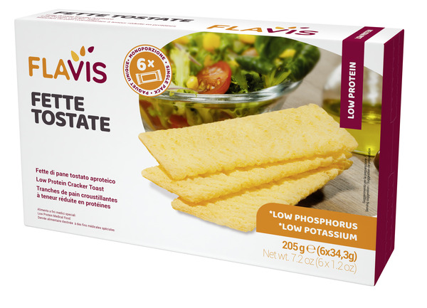 FLAVIS FETTE TOSTATE 205G FLAVIS FETTE TOSTATE 205G