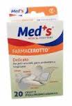 CEROTTO MEDS STRIP DELICATO TESSUTO NON TESSUTO ASSORTITI 20 PEZZI