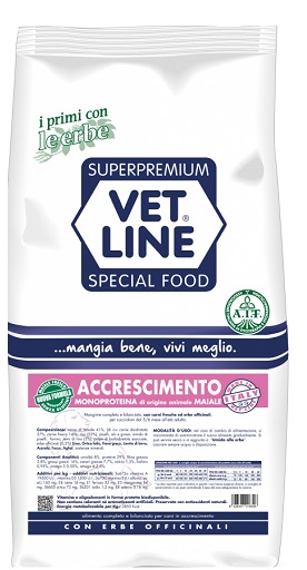 VET LINE ACCRESCIMENTO MAIALE 3 KG
