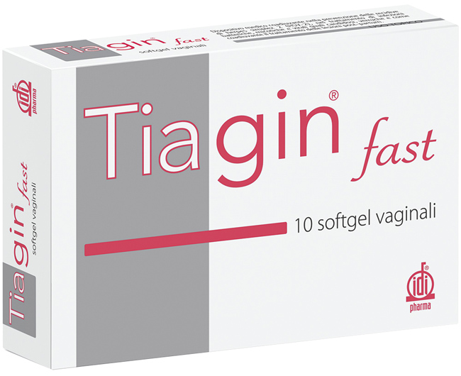 TIAGIN FAST 10 CAPSULE VAGINALI SOFTGEL TIAGIN FAST 10 CAPSULE VAGINALI SOFTGEL