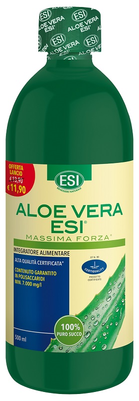 ESI ALOE VERA SUCCO MASSIMA FORZA 500 ML OFFERTA