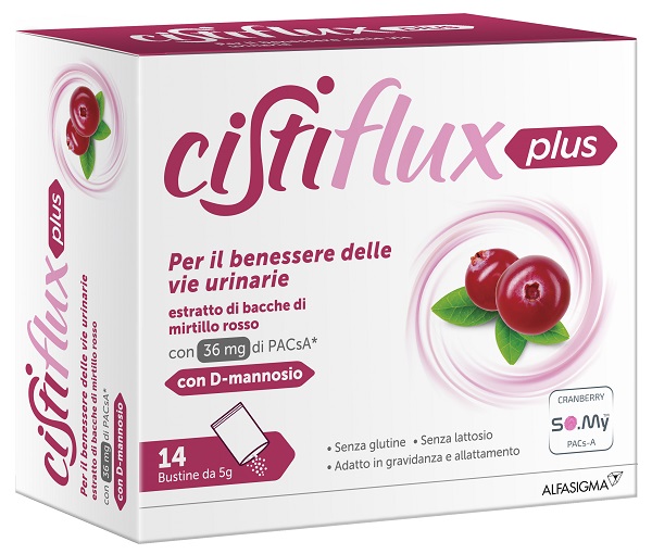 Cistiflux Plus 14 bustine