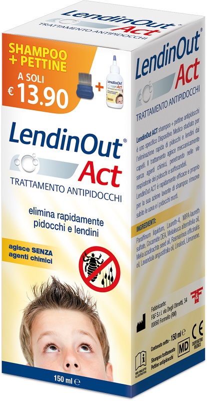 LENDINOUT ACT ANTIPIDOCCHI 150 ML