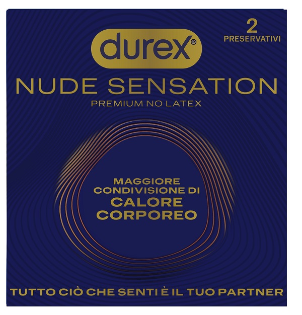 PRESERVATIVO DUREX NUDE SENSATION 2 PEZZI