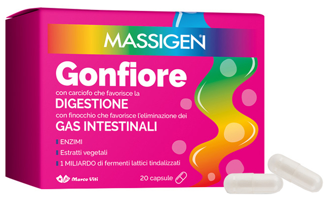 MASSIGEN GONFIORE 20 CAPSULE