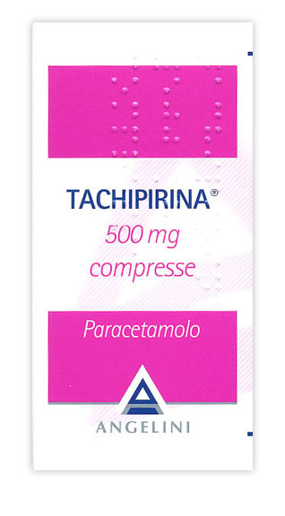 TACHIPIRINA*20CPR DIV 500MG Tachiripina 500 mg compresse