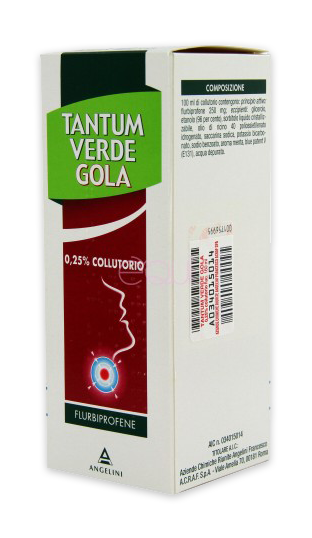 Tantum verde gola colluttorio