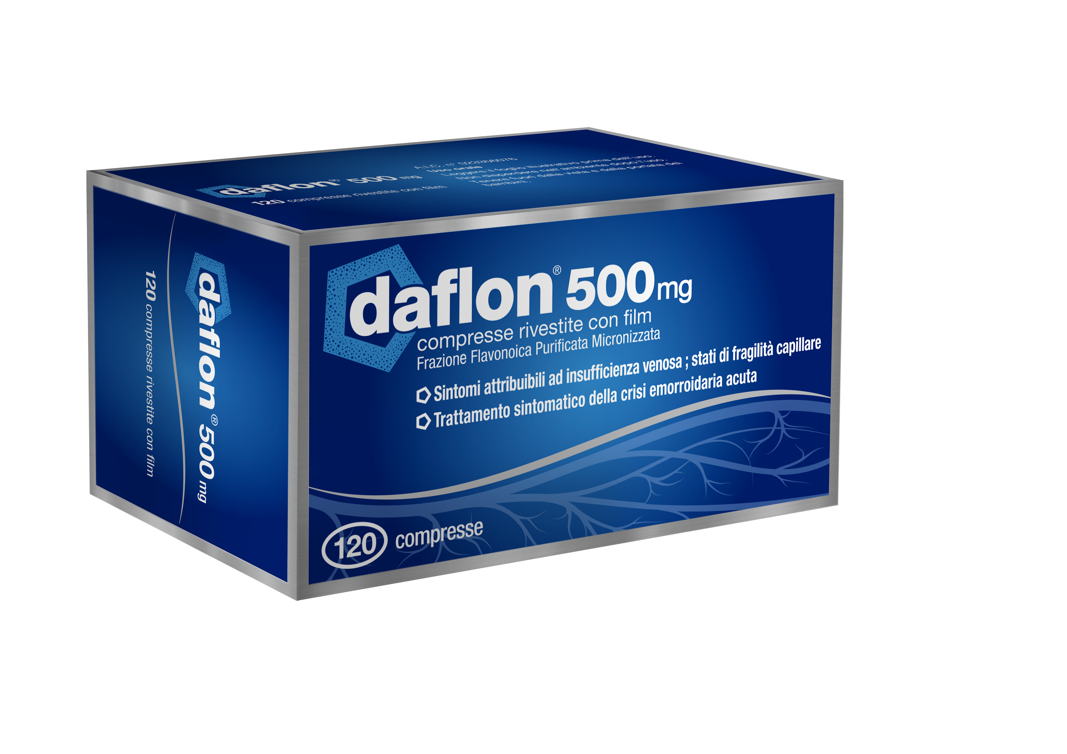 DAFLON*120CPR RIV 500MG